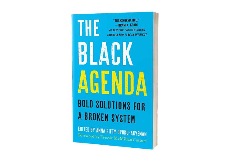 Cover of "The Black Agenda," edited by Anna Gifty Opoku-Agyeman