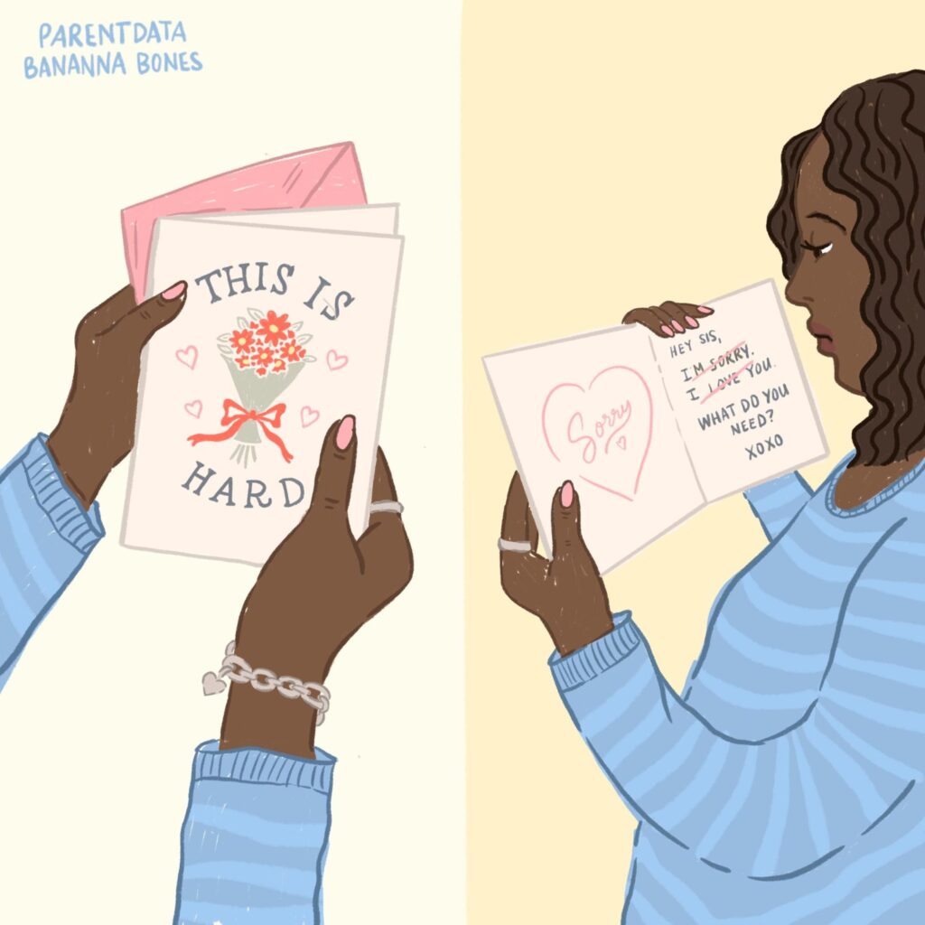 Illustration for village post on loss