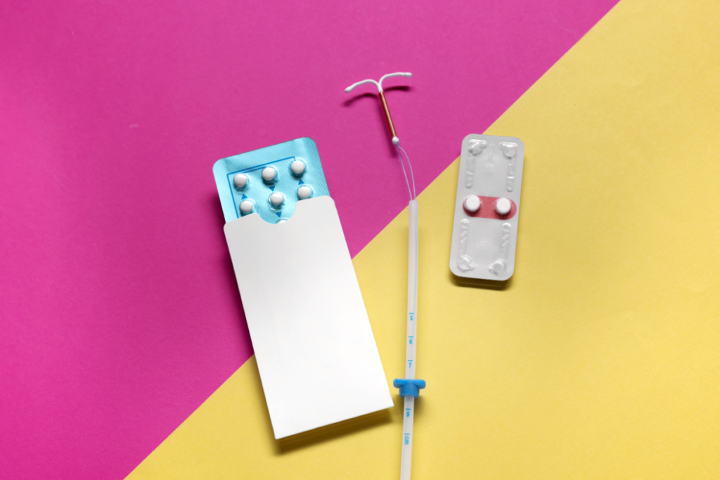 IUD and pills