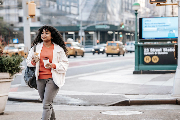 women walking
