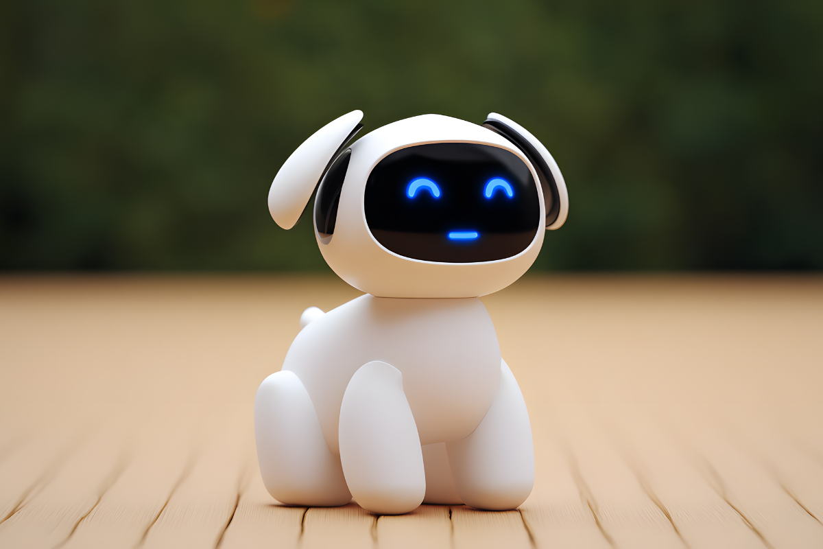 A robot puppy.