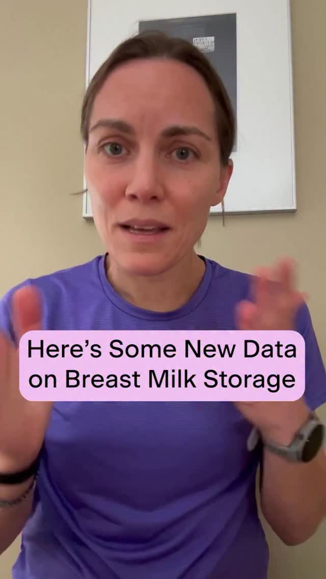 Here's Some New Data on Breastmilk Storage